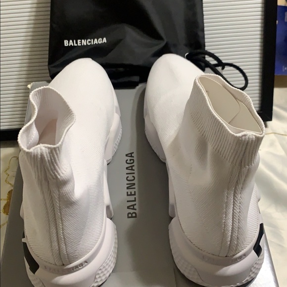 NWT Balenciaga Speed LT Graffiti Knit Sneaker (Men), New in box HOST PICK 🛍🎀 - Picture 6 of 10
